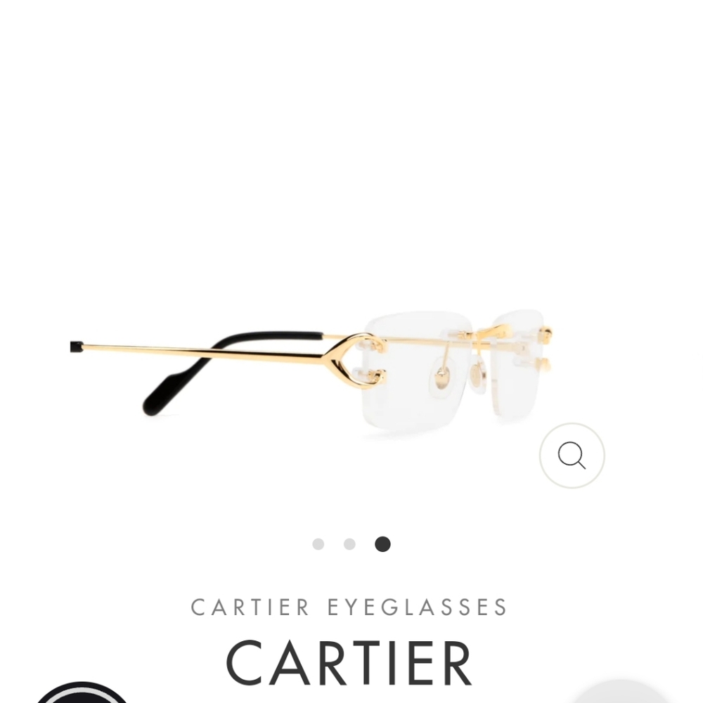🔥CARTIER EYEGLASSES 53 - Picture 3 of 8